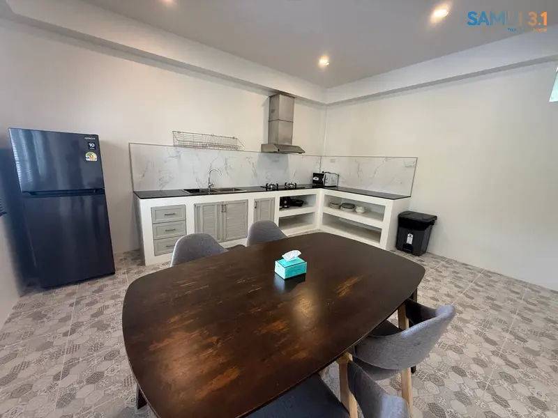 A two-bedroom house
