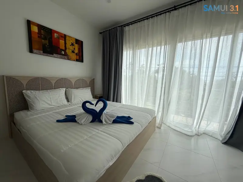 A two-bedroom house