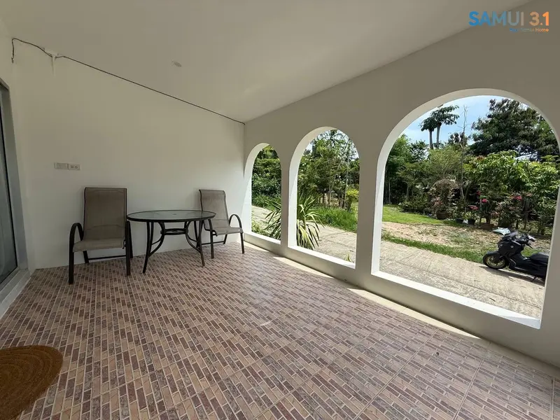 A two-bedroom house