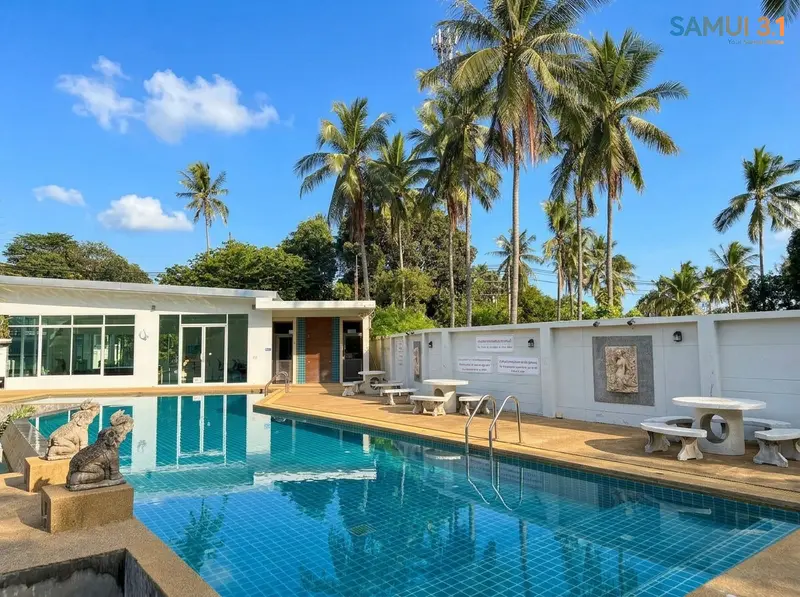 Three-bedroom villa