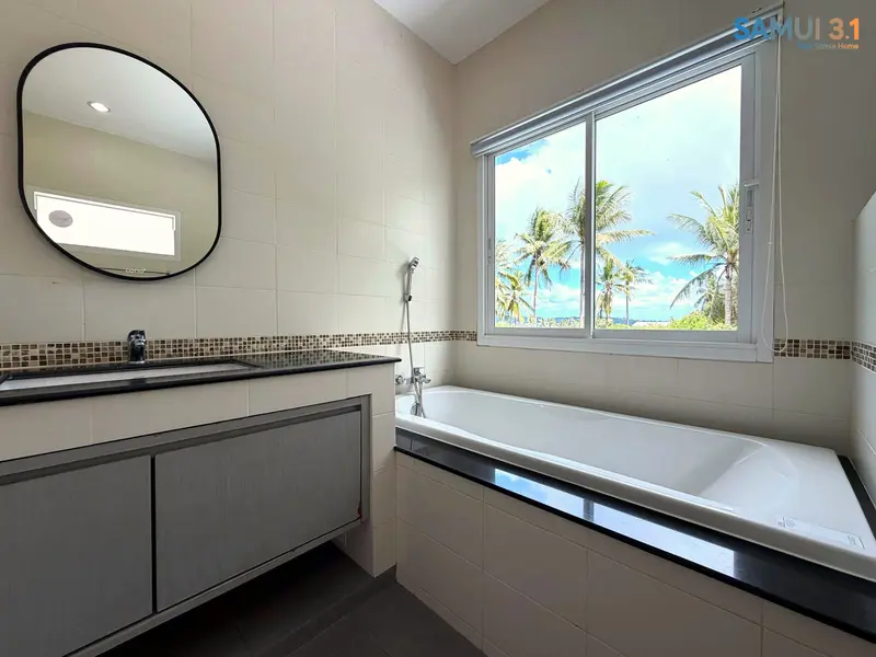 Three-bedroom villa