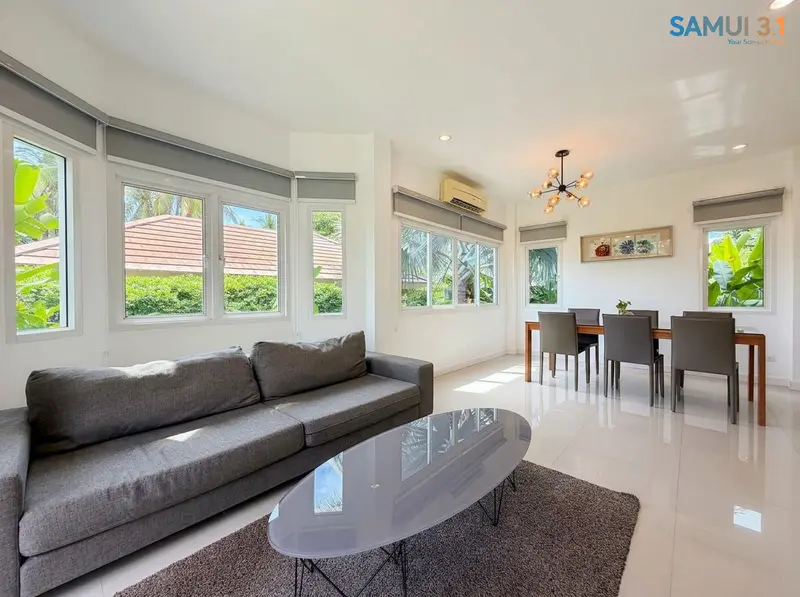Three-bedroom villa