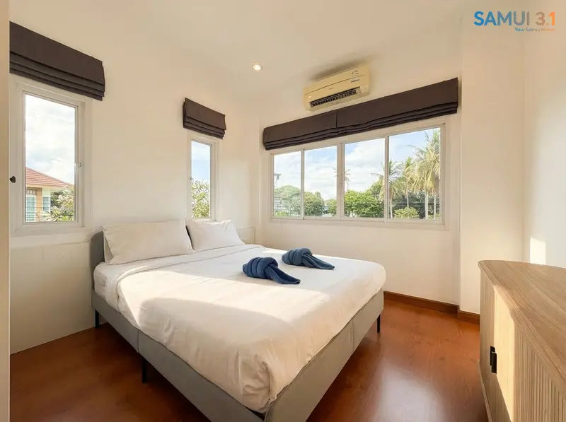 Three-bedroom villa