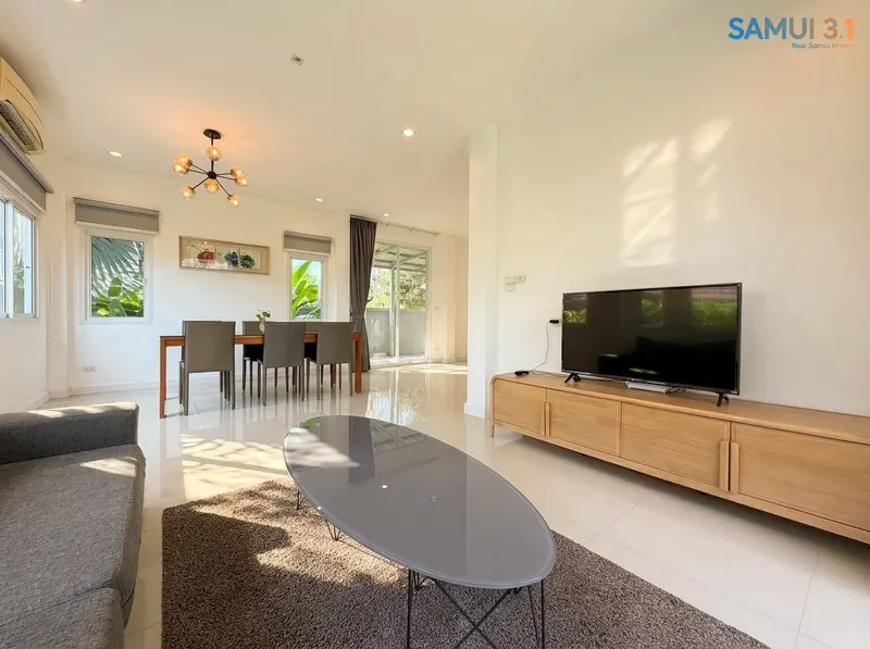 Three-bedroom villa