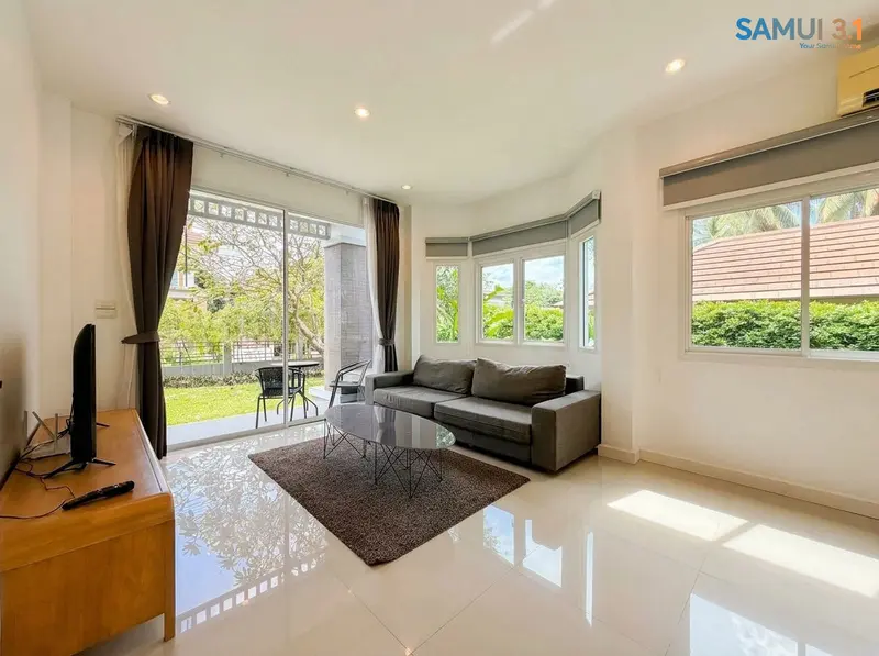 Three-bedroom villa