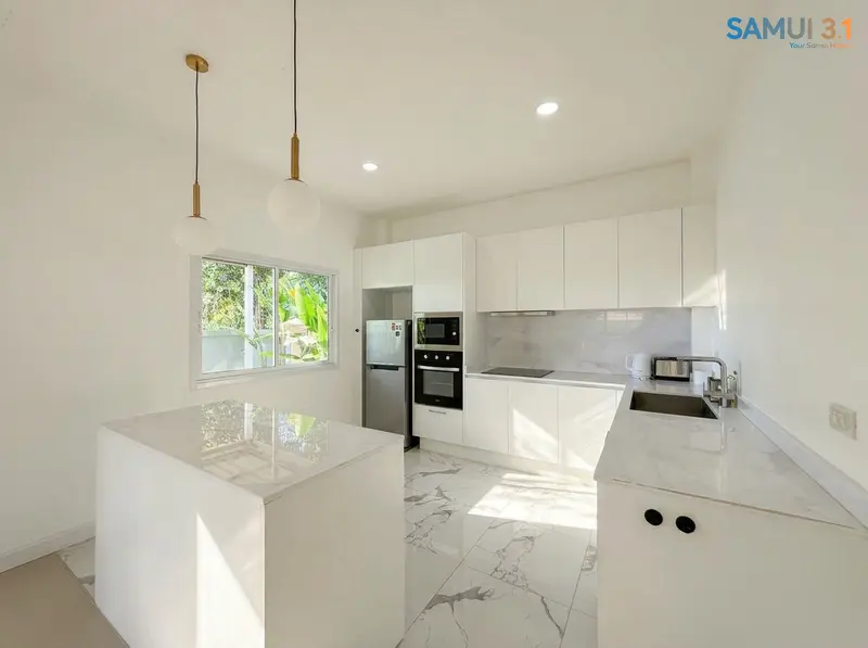 Three-bedroom villa