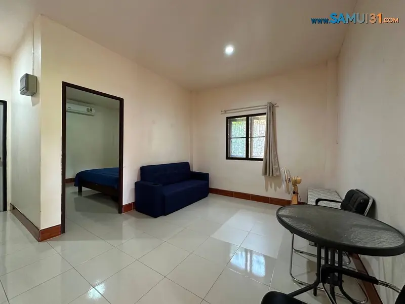 A one-bedroom house