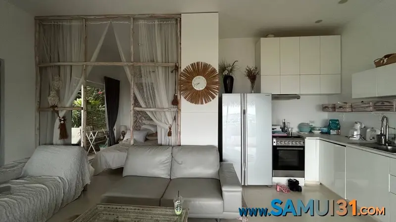 A two-bedroom house