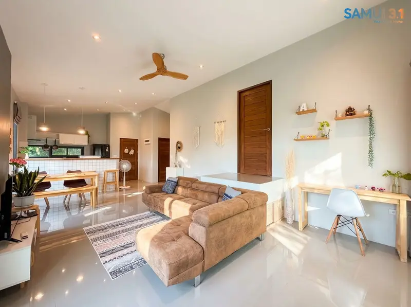 Three-bedroom villa