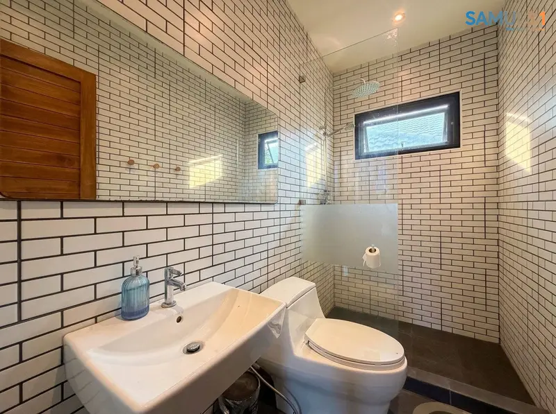 Three-bedroom villa
