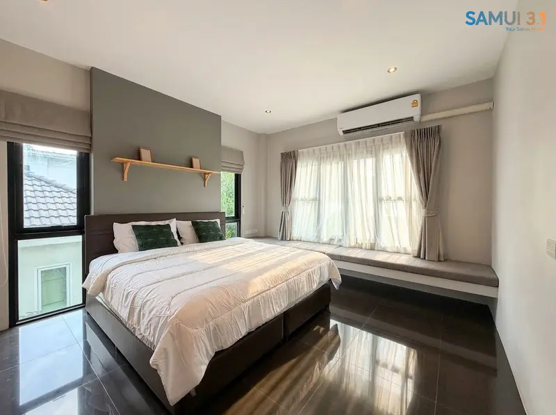 Three-bedroom villa