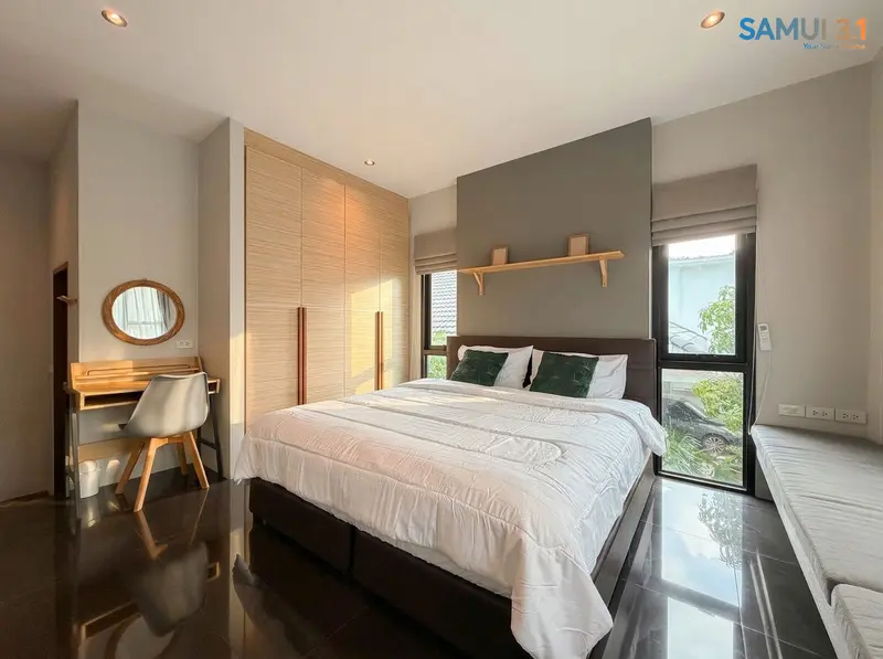 Three-bedroom villa