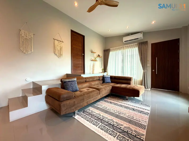 Three-bedroom villa