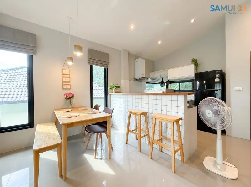 Three-bedroom villa