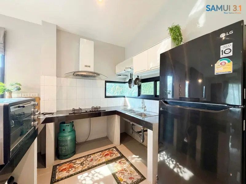 Three-bedroom villa