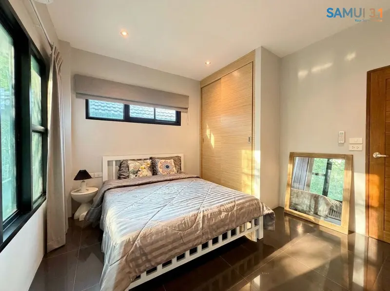 Three-bedroom villa