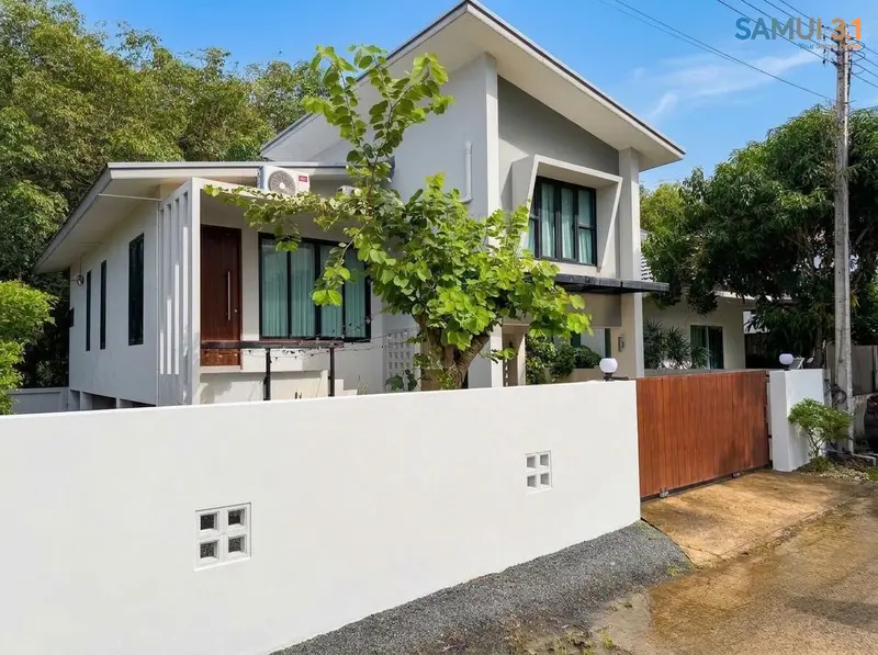 Three-bedroom villa