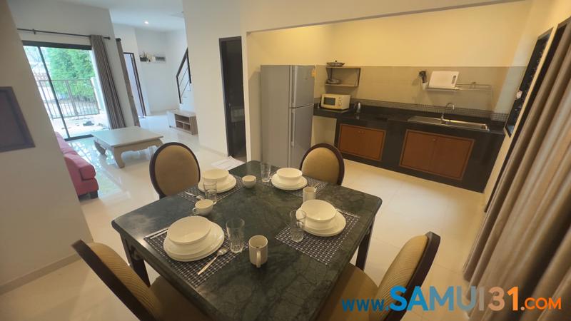 Two-bedroom townhouse